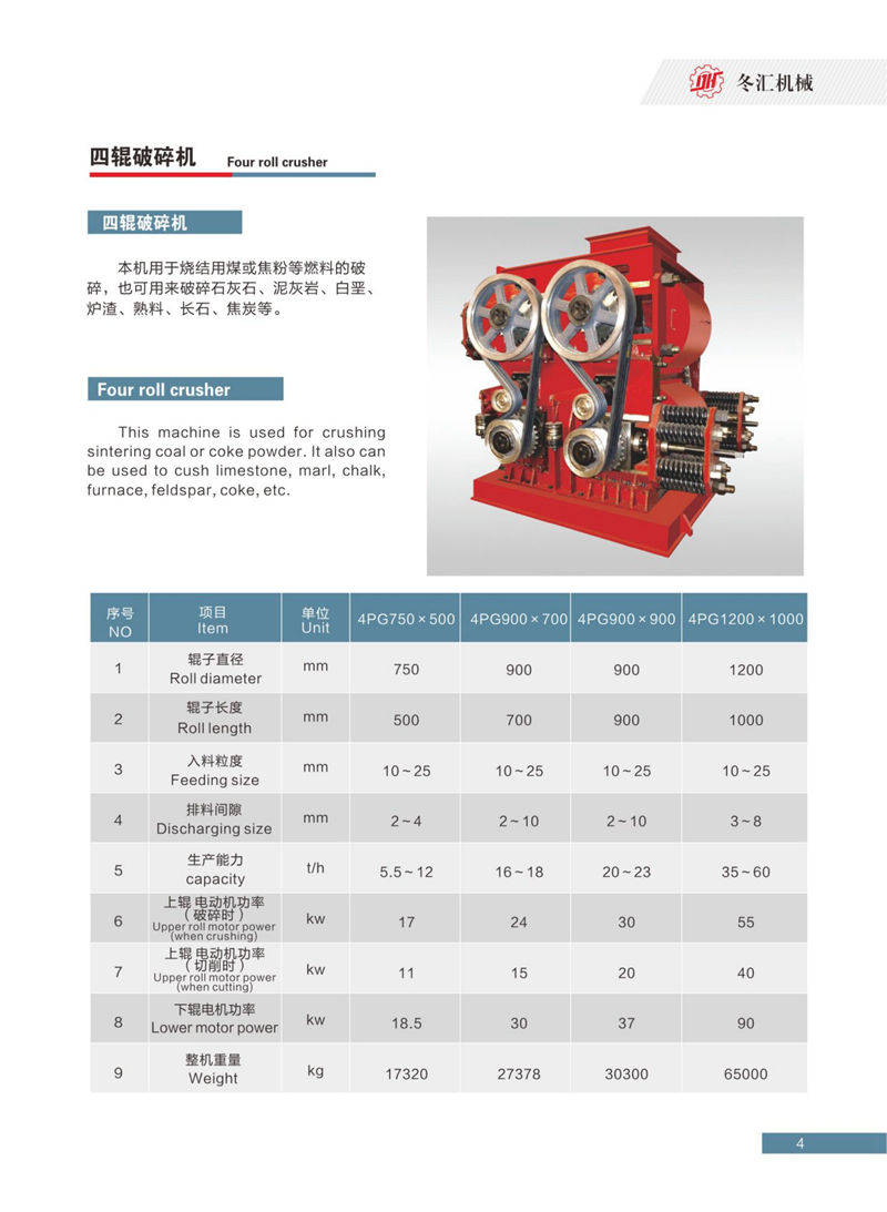 四輥破碎機(jī)
